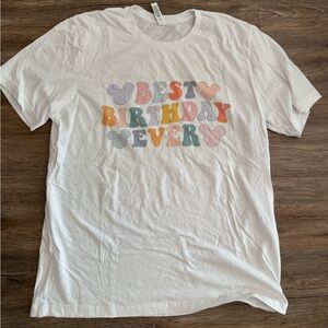 Disney Best Birthday Ever Tee